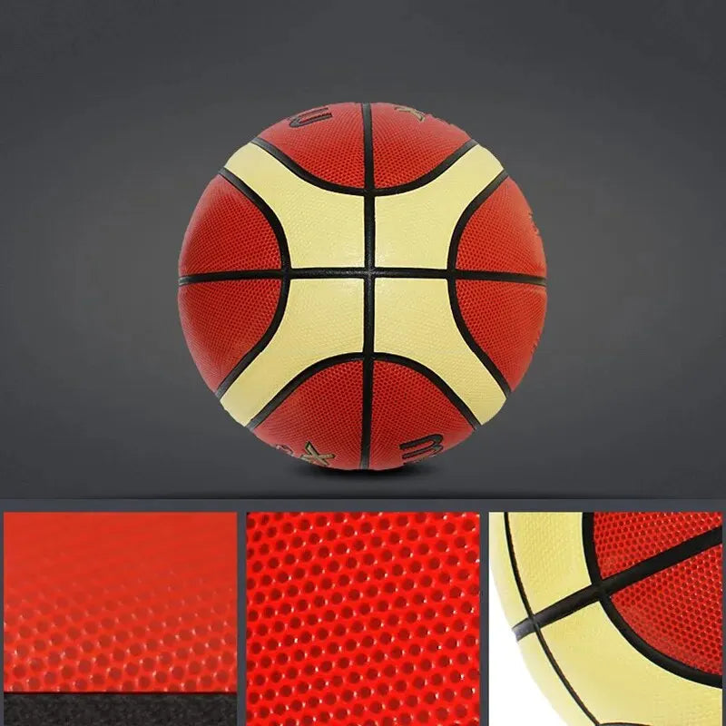 Ballon de basket-ball pour adultes et adolescent intérieur/extérieur - SUNSPORT