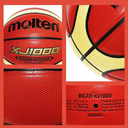 Ballon de basket-ball pour adultes et adolescent intérieur/extérieur - SUNSPORT